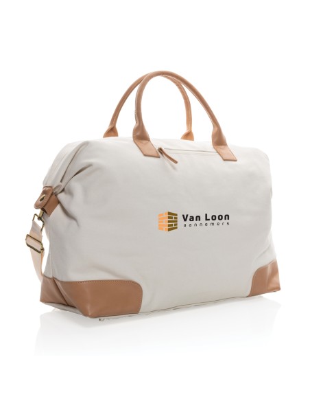 Borsa weekend in canvas riciclato 16 once Impact AWARE™